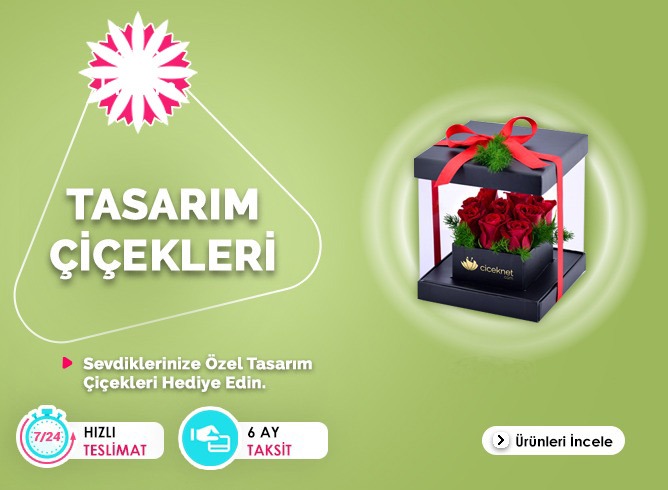 Özel Tasarım Çiçekler