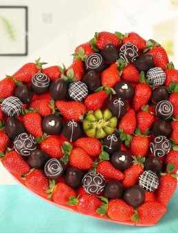 Love Garden Meyve Sepeti Meyve Sepeti ve Çikolatalar çiçek gönder