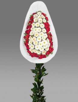 Gösterişli Ayaklı Sepet Düğün Çelenkleri çiçek gönder