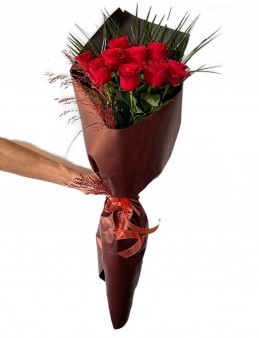 Aşkın Rengi Kırmızı Güller Buketi Buketler çiçek gönder
