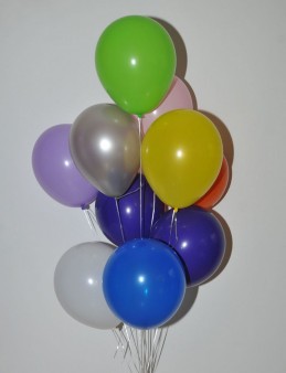 Renkli Desensiz Balon Buketi  Balonlar çiçek gönder