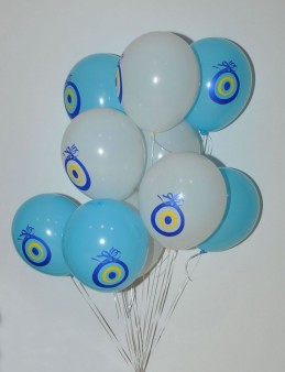 Nazar Değmesin, Nazar Boncuklu Uçan Balonlar  çiçek gönder