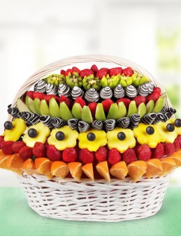 Vip King Meyve Sepeti Meyve Sepeti ve Çikolatalar çiçek gönder