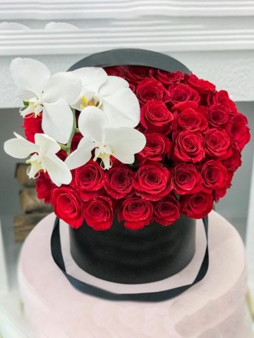 istanbul  kutuda çiçek