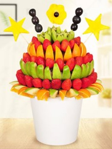 Sweet Fruit Meyve Sepeti Meyve Sepeti ve Çikolatalar çiçek gönder