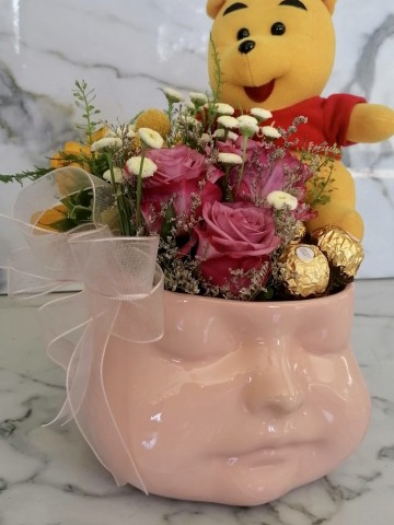 Exclusive Collection Hoşgeldin Bebek Aranjmanı Aranjmanlar çiçek gönder