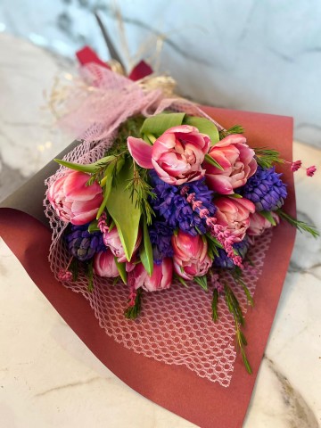 Lale-i Sümbül Buketler çiçek gönder
