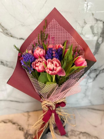 Lale-i Sümbül Buketler çiçek gönder