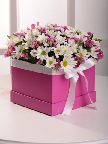 Baharın Habercisi Kutuda Çiçek çiçek gönder