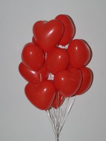 15 Adet Kalpli Uçan Balon Balonlar çiçek gönder