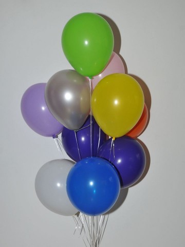 Renkli Desensiz Balon Buketi  Balonlar çiçek gönder