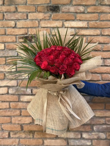 50 Adet Rhodos Gül  Buketler çiçek gönder
