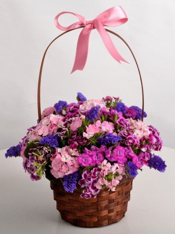Bir Sepet Bahar Aranjmanlar çiçek gönder