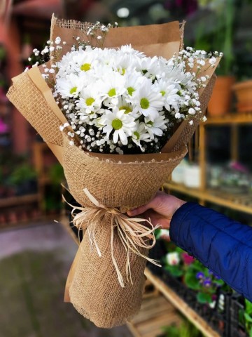 Butik Küçük Papatya Buketi Buketler çiçek gönder