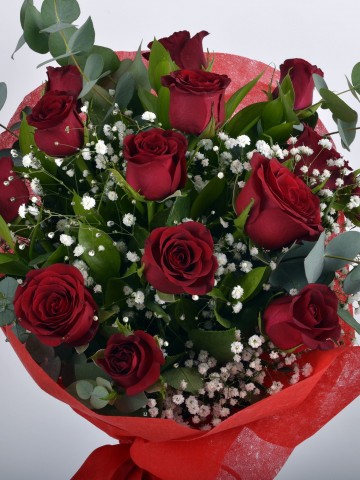 Buket 14 Kırmızı Gül. Buketler çiçek gönder