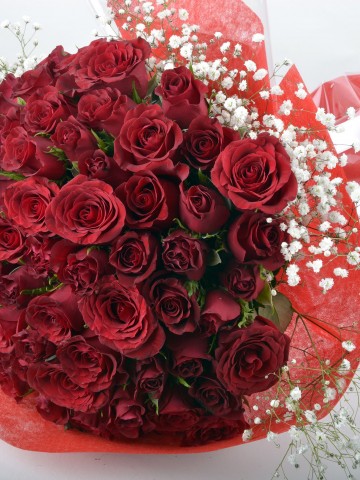 Seni Seviyorum 51 Adet Kırmızı Gül Buketi Buketler çiçek gönder